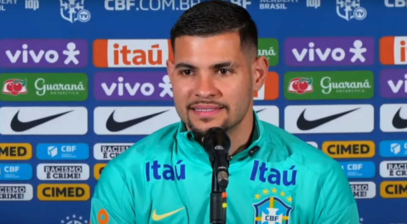 Bruno Guimarães criticou fala de presidente da Conmebol