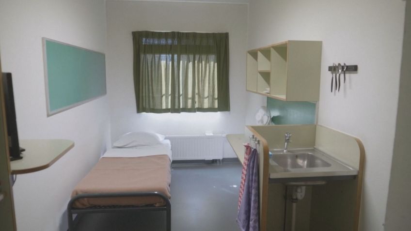 Cela no centro de detenção do TPI, nos arredores de Haia, na Holanda • Tribunal Penal Internacional