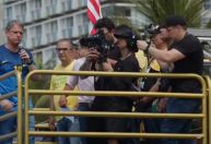 "Prometeram picanha e não tem nem ovo", diz Tarcísio em ato com Bolsonaro