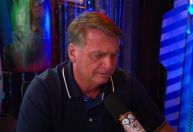 "Só passo o bastão depois de morto", diz Bolsonaro ao lado de Tarcísio