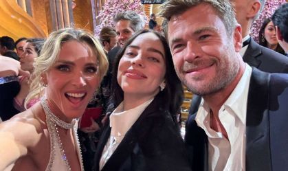 Chris Hemsworth diz que se arrependeu de selfie com Billie Eilish