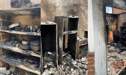 Polícia investiga incêndio em terreiro de candomblé na Baixada Fluminense