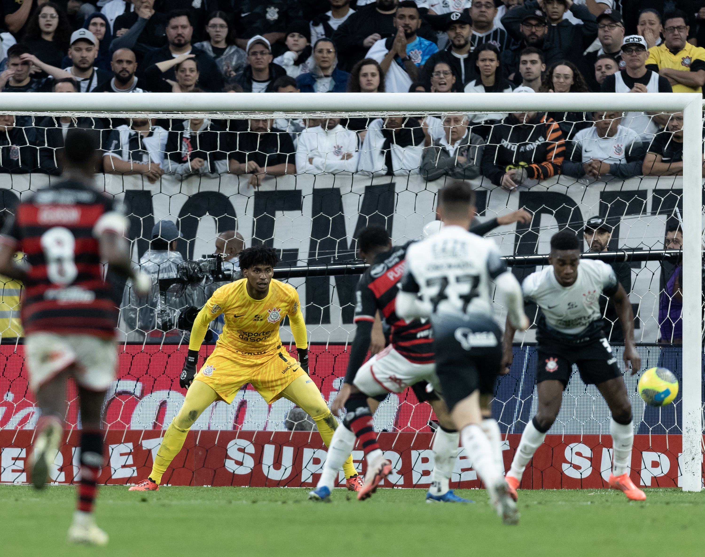 Corinthians 0 x 0 Flamengo pela Copa do Brasil 2024 • Foto: Divulgação/Ag. Corinthians