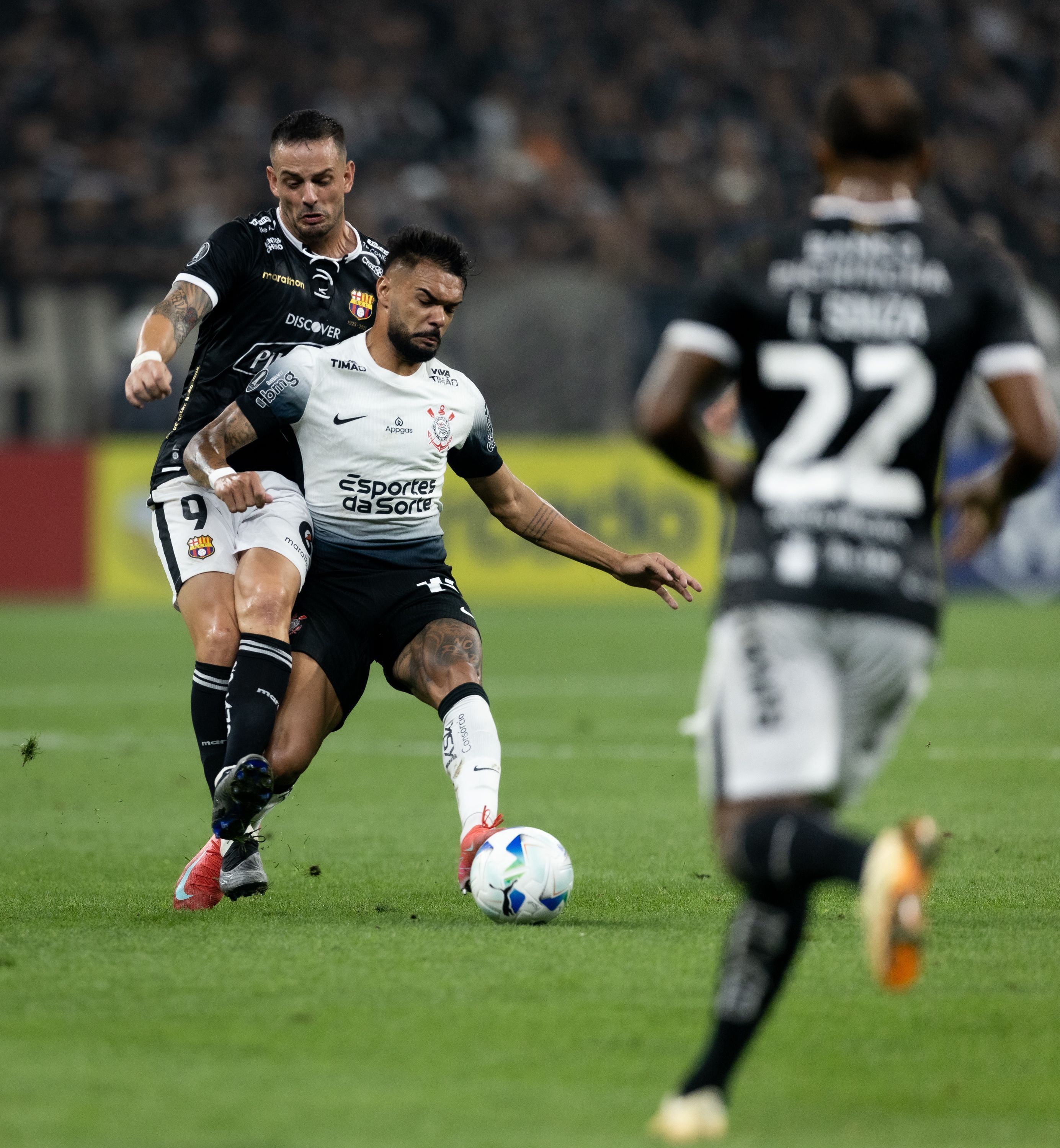 Corinthians 2 x 0 Barcelona pela Libertadores 2025 • Foto: Divulgação/Ag. Corinthians