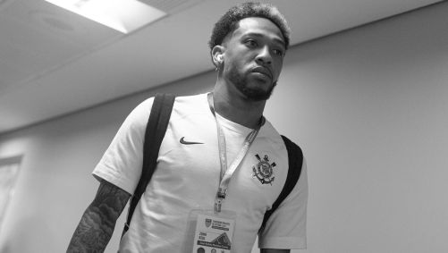 Jogadores do Corinthians chegam no Allianz