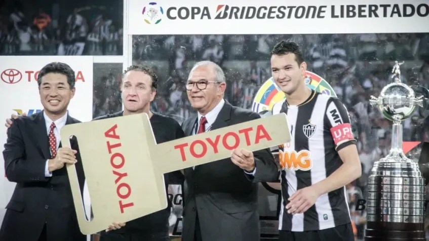 Cuca durante conquista da Libertadores de 2013 pelo Atlético-MG • Bruno Cantini/Atlético-MG