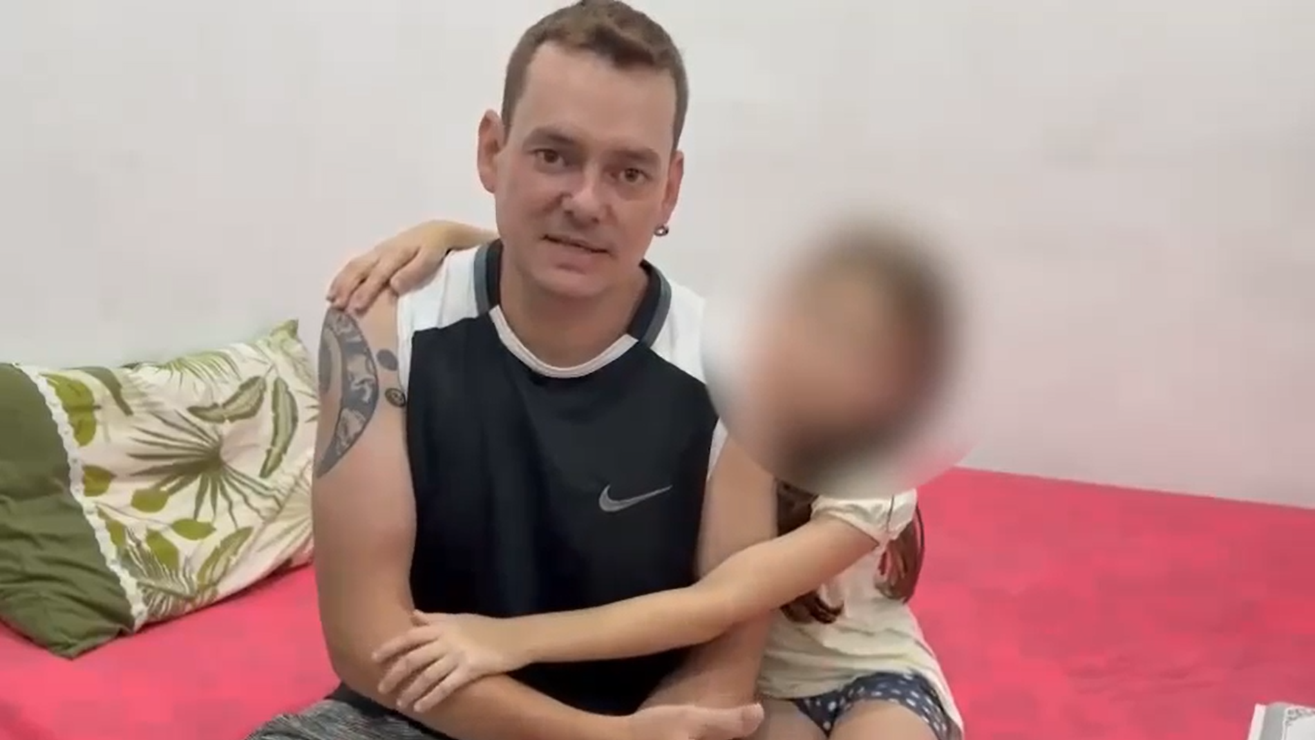 Em um vídeo obtido pela reportagem, Anderson diz que sua filha estaria sendo abusada desde os três anos