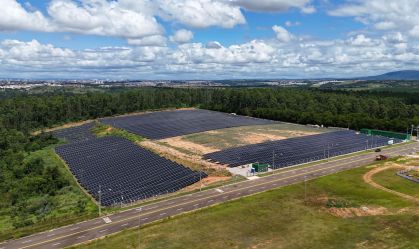 Maior usina solar de São Paulo é instalada em Sorocaba