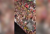 Quatro foliões ficam feridos após tiro em circuito do Carnaval de Salvador