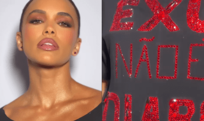 Giovana Cordeiro publica protesto nas redes sociais: "Exu não é diabo"