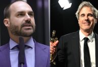 "Psicopata cínico", diz Eduardo Bolsonaro sobre Walter Salles