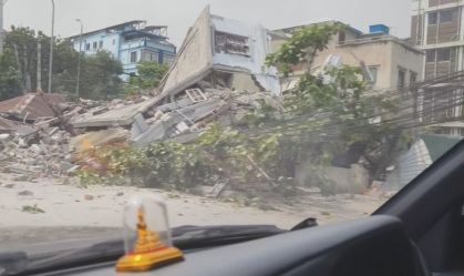Passa de dois mil o número de mortos após terremoto em Mianmar