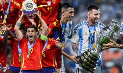 Espanha e Argentina aguardam definição para disputar a Finalíssima
