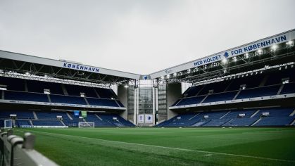 Estádio Parken, casa do Copenhagen, na Dinamarca