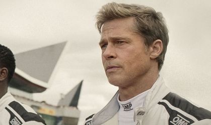 Brad Pitt no pôster de "F1"