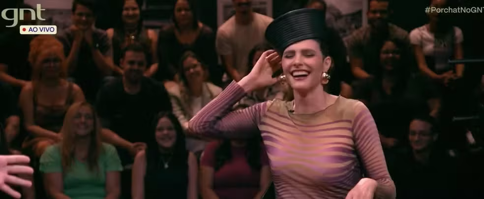 Fernanda Lima no programa Que História é Essa, Porchat?