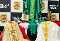 Igreja reconhece sete peças sacras furtadas em SP