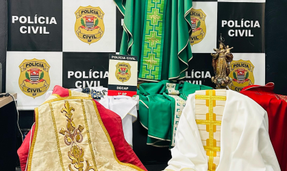 Igreja reconhece sete peças sacras furtadas em SP