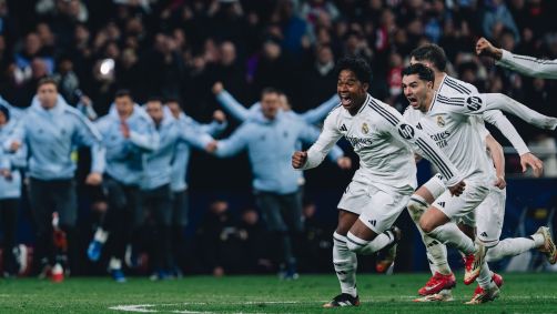Endrick esteve em campo na clasificação do Real Madrid na Champions League