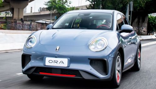 GWM Ora 03 2025: hatch elétrico ganha pneu estepe