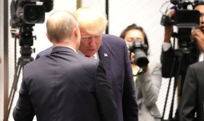 Trump diz que planeja marcar reunião com Putin para discutir guerra
