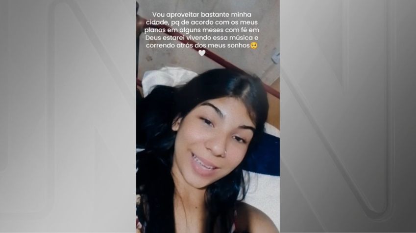 Vitória Regina de Sousa, de 17 anos, tinha desejo de se mudar de Cajamar (SP) • Reprodução/Redes Sociais