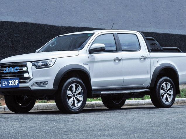 JAC iEV-330P é a única picape elétrica do Brasil e desde seu lançamento emplacou 27 unidades • Divulgação