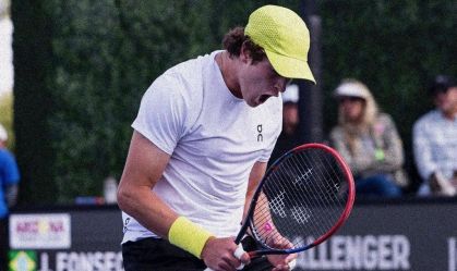 João Fonseca está na final do Challenger 175 de Phoenix