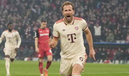 Kane brilha, e Bayern encaminha vaga contra Leverkusen na Champions League