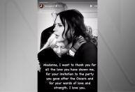 Karla Sofía Gascón agradece apoio de Madonna após polêmicas