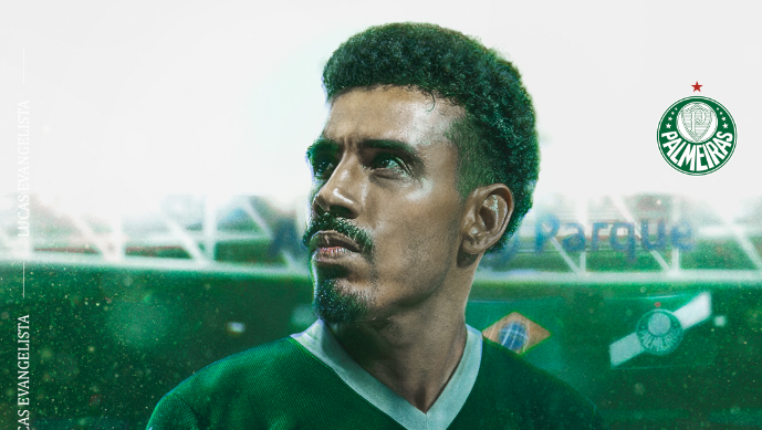 Lucas Evangelista diz que chorou após contrato com Palmeiras