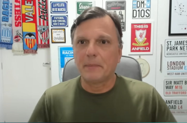 Mauro Cezar Pereira, jornalista • Reprodução/ Canal do Mauro Cezar