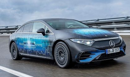 Mercedes testa bateria de estado sólido com mais de 1.000 km de autonomia