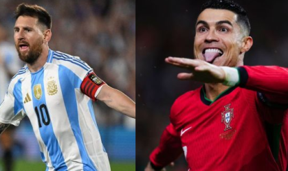 Ídolo argentino quer Messi e Cristiano Ronaldo no mesmo time em despedida