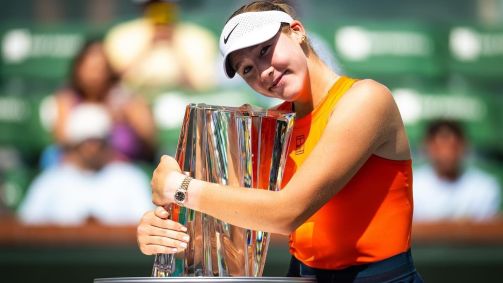 Andreeva, de 17 anos, conquistou o Indian Wells após derrotar Sabalenka