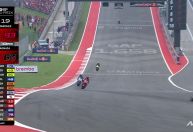 Bagnaia vence GP das Américas após queda de Marc Márquez