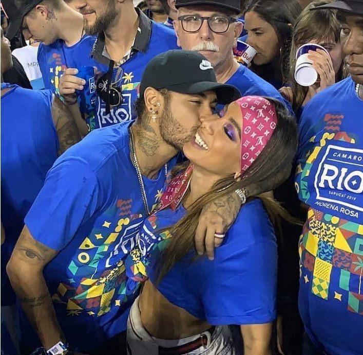 Neymar e Anitta curtem carnaval no Rio de Janeiro em 2019 • Reprodução/Instagram