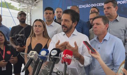 O prefeito de São Paulo, Ricardo Nunes