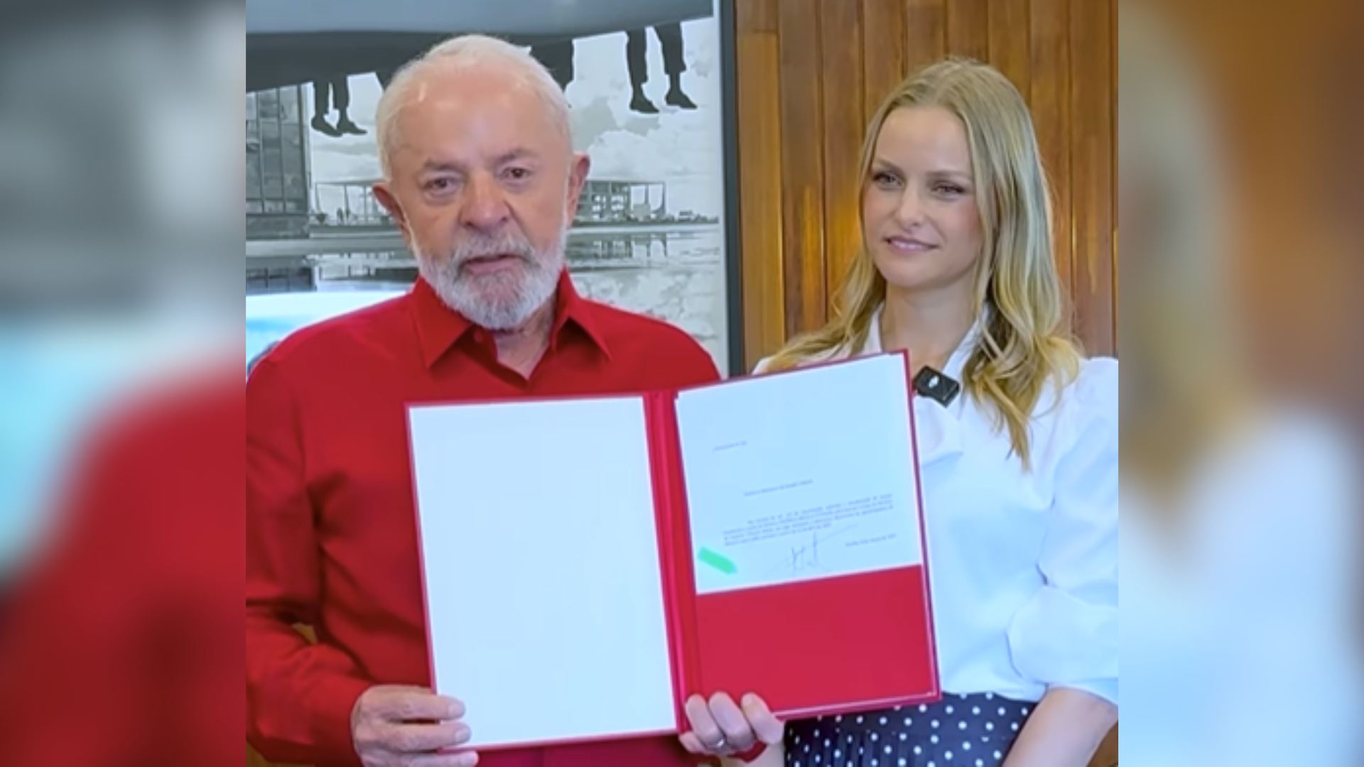 O presidente da República, Luiz Inácio Lula da Silva e a advogada Verônica Sterman (1)