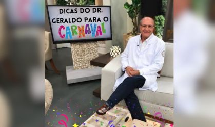 Com post descontraído, Alckmin dá dica para foliões curtirem o carnaval