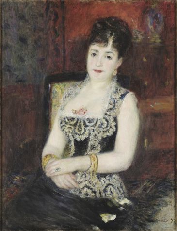 Retrato da condessa de Pourtalès - Renoir • Retrato da condessa de Pourtalès [Portrait of the Countess of Pourtalès], 1877 Óleo sobre tela [Oil on canvas], 95 × 72 cm Museu de Arte de São Paulo Assis Chateaubriand Doação [Gift] Luiz Morgan Snell, Walter Belian, Hamiton Prado, Orozimbo Roxo Loureiro e [and] Companhia Antarctica Paulista S.A, 1952 MASP.00097 Foto [Photo] Google Arts
