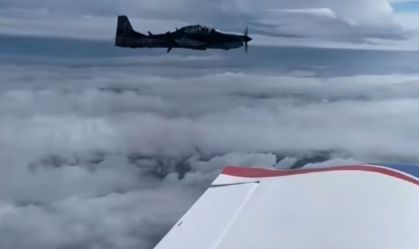 FAB intercepta avião de Alexandre Frota