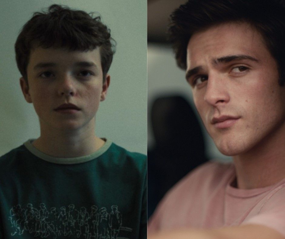 Cenas das séries Adolescência e Euphoria