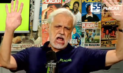 Sormani no programa Opinião Placar