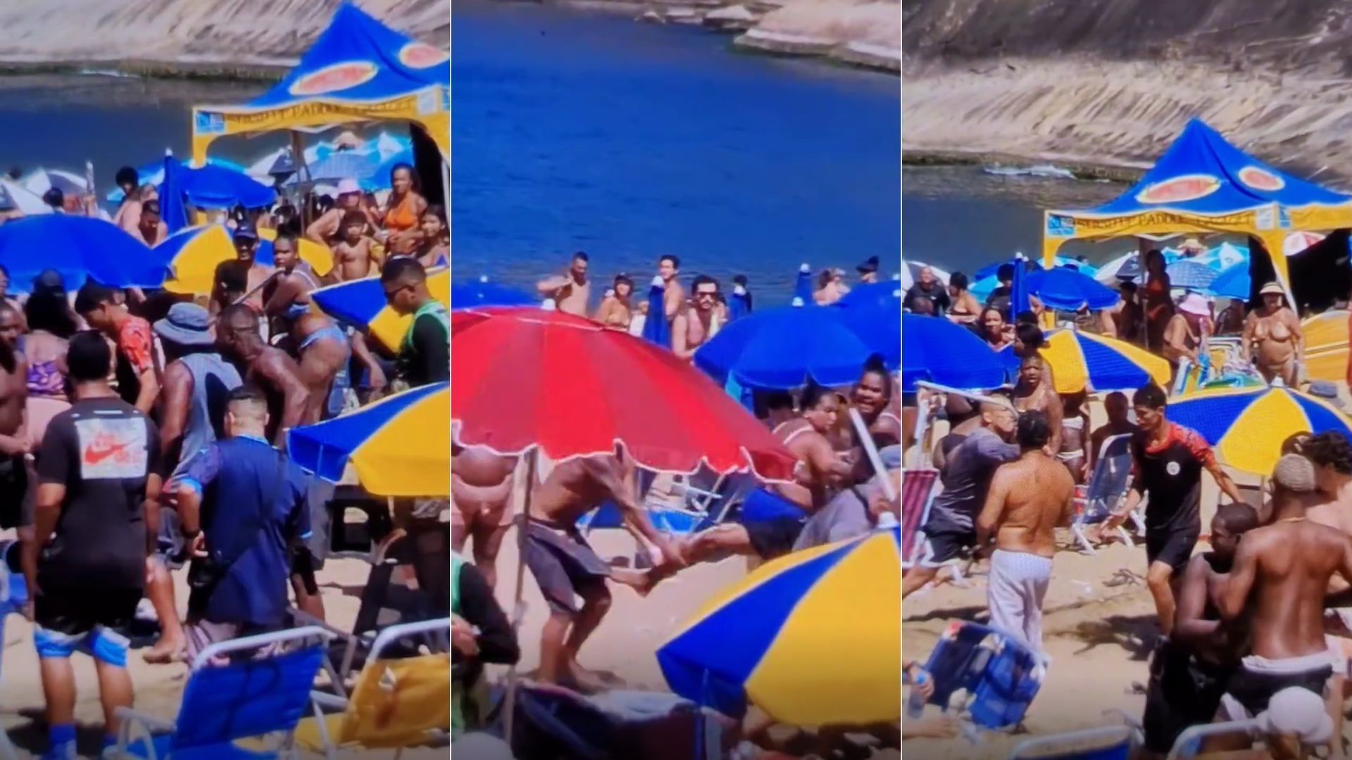 Briga Praia Vermelha RJ