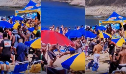 Briga Praia Vermelha RJ