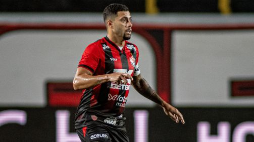 Wellington Rato, do Vitória, em campo