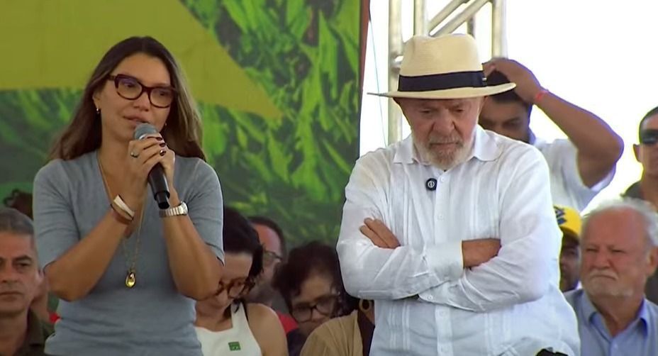 A primeira-dama da República, Rosângela da Silva