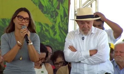 Janja se emociona em discurso: Não tenho medo, só tenho coragem