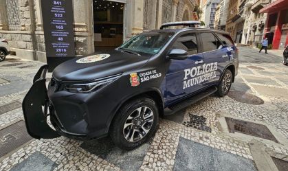 Prefeitura de São Paulo exibe veículo da frota da Guarda Civil Metropolitana com a inscrição Polícia Municipal - Divulgação/Prefeitura de São Paulo
